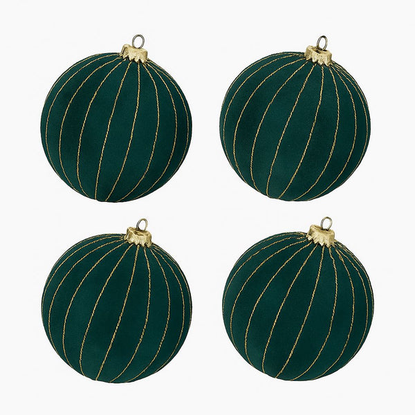 Christmas Balls - 13 cm 4 per Pack