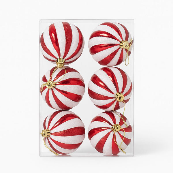 Christmas Balls Lollipop - 8 cm 6 per Pack