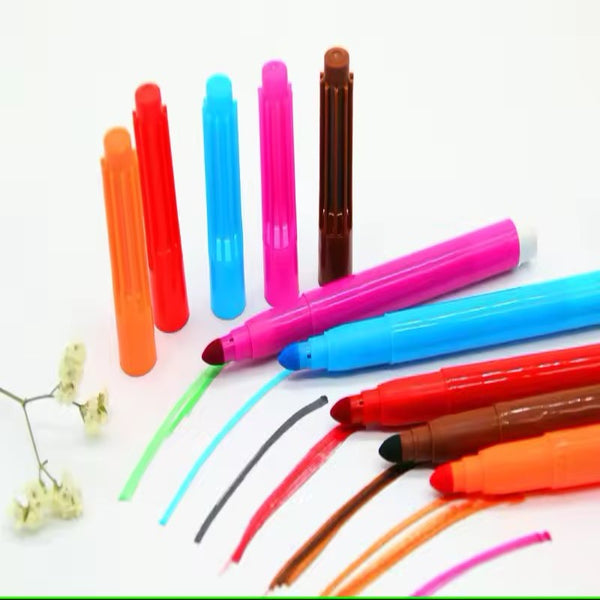 Scented Markers - 10 Pcs