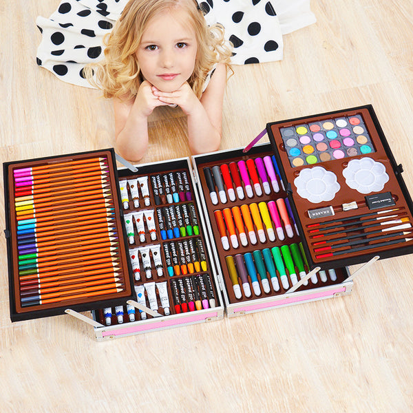 Double-layer Coloring Box