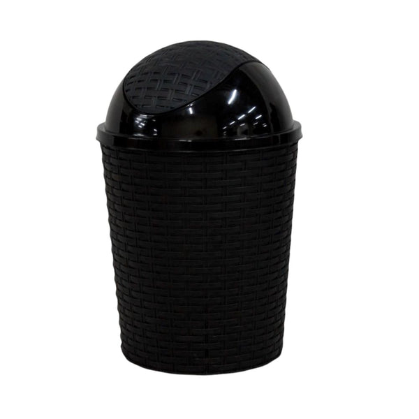Maldives dustbin round with flip cover 10 L