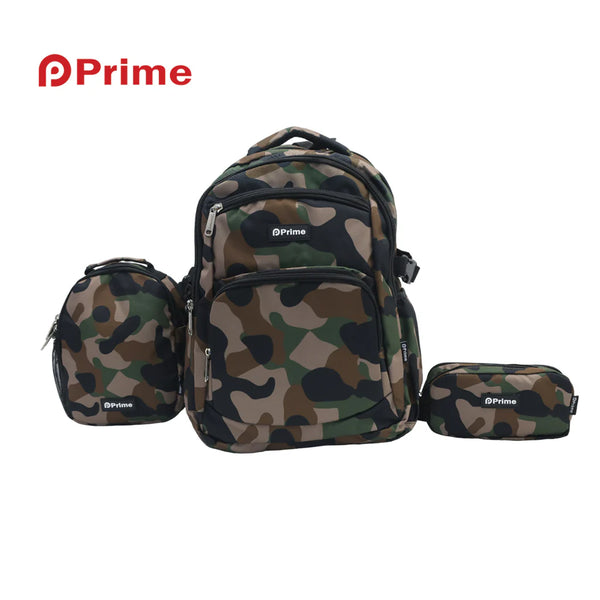 High-Quality Prime 3-Piece School Bag Set - 18 Inch
