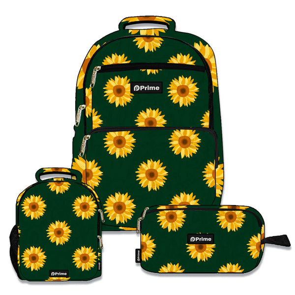 High-Quality Prime 3-Piece School Bag Set - 18 Inch