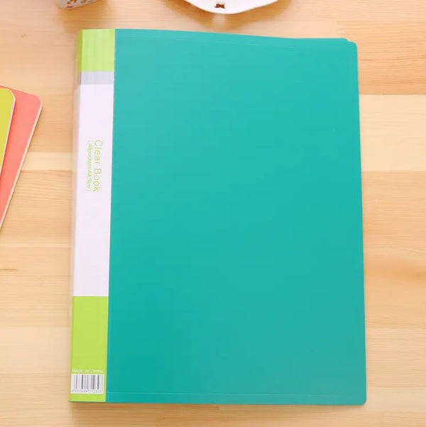 Office clear book A4